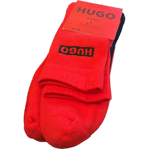 Pack Calcetas Roja/Negra Hombre